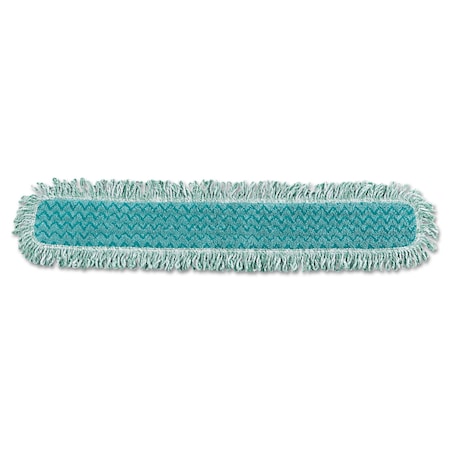 Rubbermaid Commercial Cut-End Dust Mop, Green, Microfiber, FGQ43800GR00 FGQ43800GR00